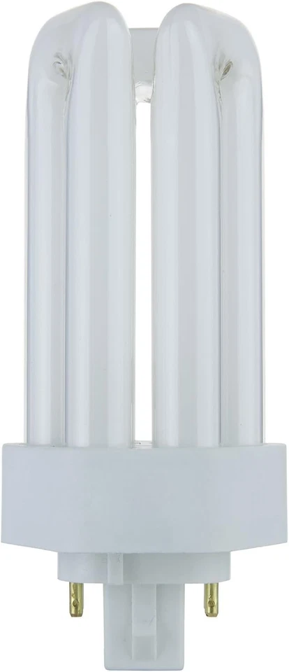 10Pack CFL Bulb Triple U-Shaped Tube, 2700K, PLT 4-Pin, 18W, GX24Q2 , 1200LM - Image 4 of 4