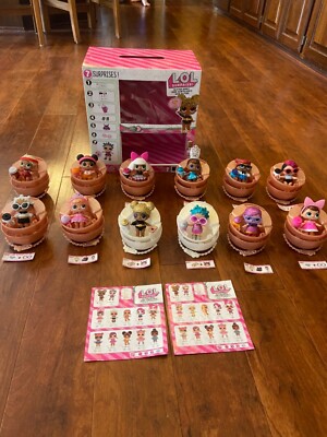 LOL Surprise Glitter Original Series Dolls Complete Display Case