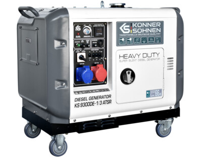 Könner & Söhnen KS 9300DE-1/3 ATSR Diesel Generator 7,5 kW Drehstrom ATS