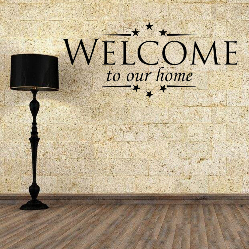Home Wall Vinyl Quotes Stickers Living Room Decoration Water Proof eBay
