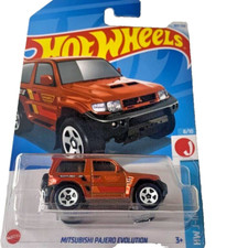 HOT WHEELS 2024 MITSUBISHI PAJERO EVOLUTION METALFLAKE BURNT ORANGE 169/250