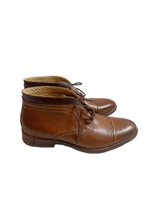 Johnston & Murphy Garner Cap-Toe Boots Size US 8 M Tan  display picture 1