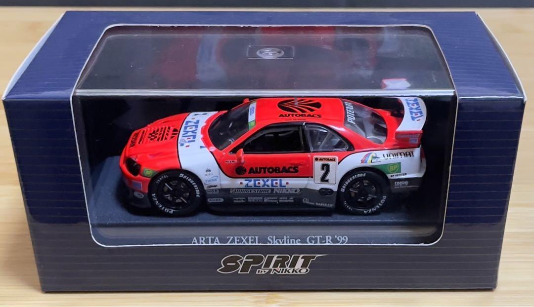SPIRIT by NIKKO 1/43 ARTA ZEXEL SKYLINE GT-R '99 #2 | eBay SPIRIT by NIKKO 1/43 ARTA ZEXEL SKYLINE GT-R '99 #2 | eBay