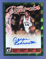 2015-16 Donruss Elite Dominator Oscar Robertson #EDS-OR Auto Autograph /25