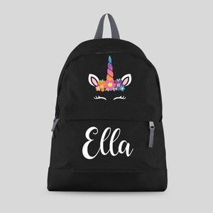 personalised unicorn backpack