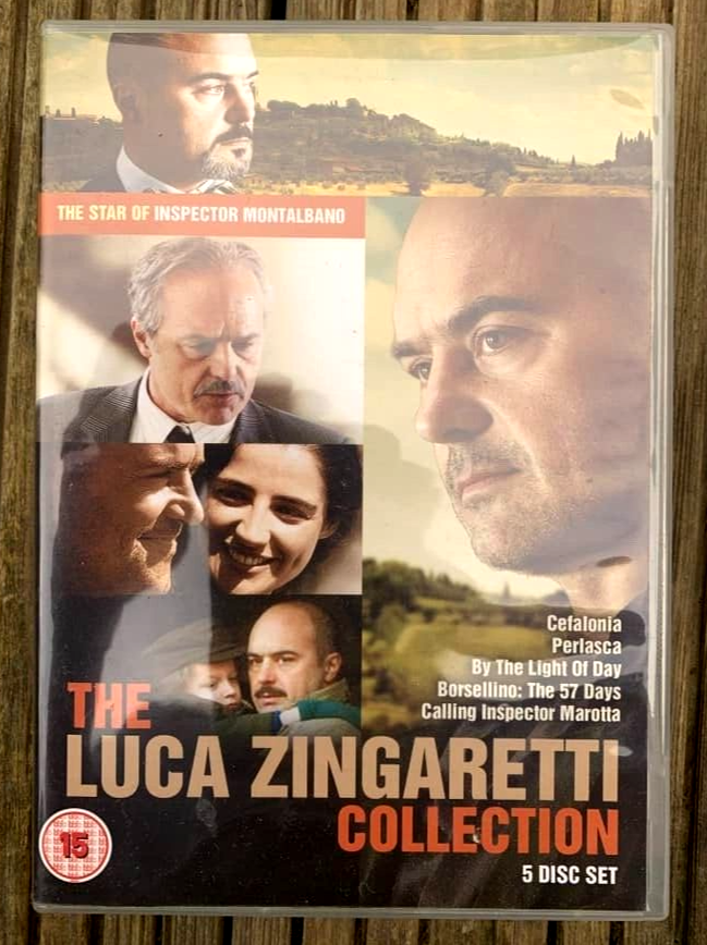 THE LUCA ZINGARETTI COLLECTION ~ 6 DISC DVD BOX-SET ~ COMPLETE & GENUINE VGC