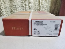 Pfister LG49-RH2B Rhen 8" Waterfall Wall Mount Bathroom Sink Faucet, Matte Black