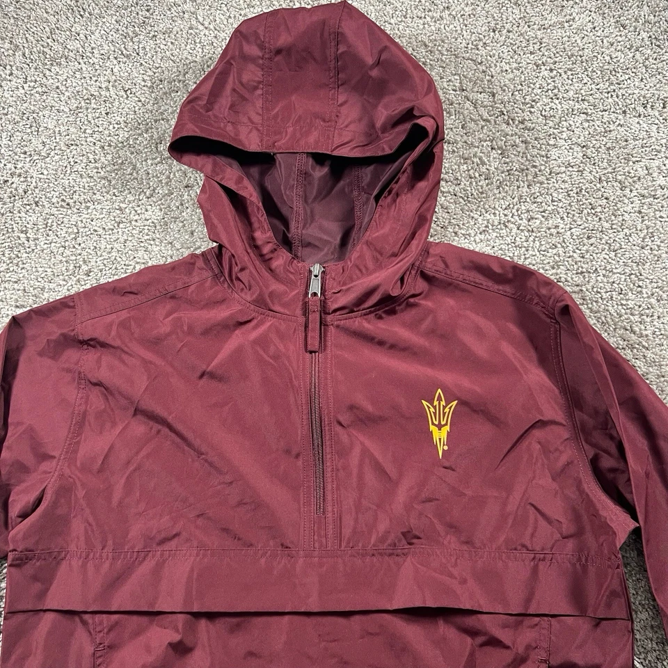 Arizona State Sun Devils Champion Chaqueta Juvenil XL Cortavientos Pullover Activo Foto 2 de 4
