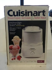 Cuisinart ICE-20 NEW Frozen Yogurt - Ice-Cream  - Sorbet  Maker
