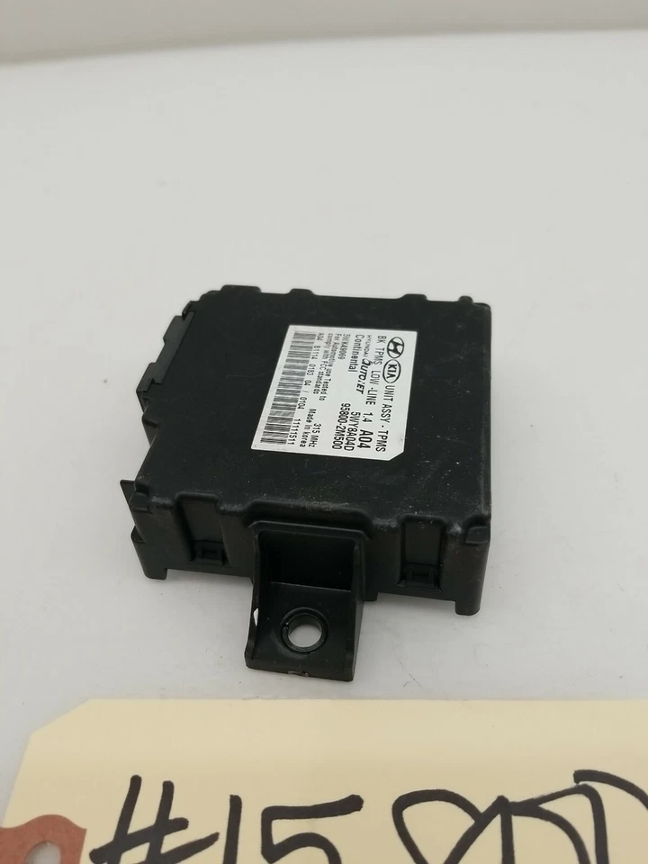 Hyundai Genesis 2012 cupé módulo de control de presión de neumáticos 958002M500 fabricante original Foto 3 de 4