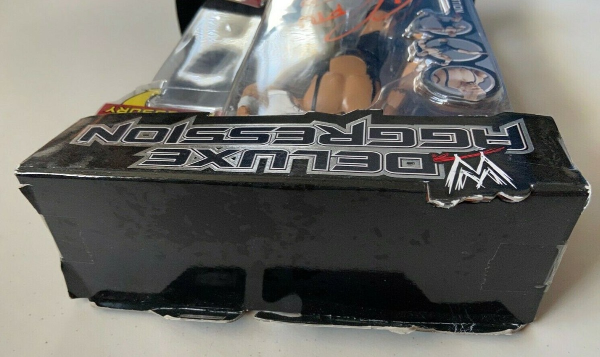 Signed Autographed WWE WWF Deluxe Aggression TAZZ ECW TAZ