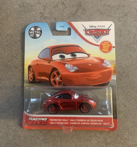 Disney Cars Diecast BNIB Racing Red Sally 1:55 Scale