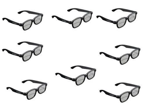 8x 3D Glasses for 3D Passive LG Panasonic Sony TVs Monitor Passive 3D