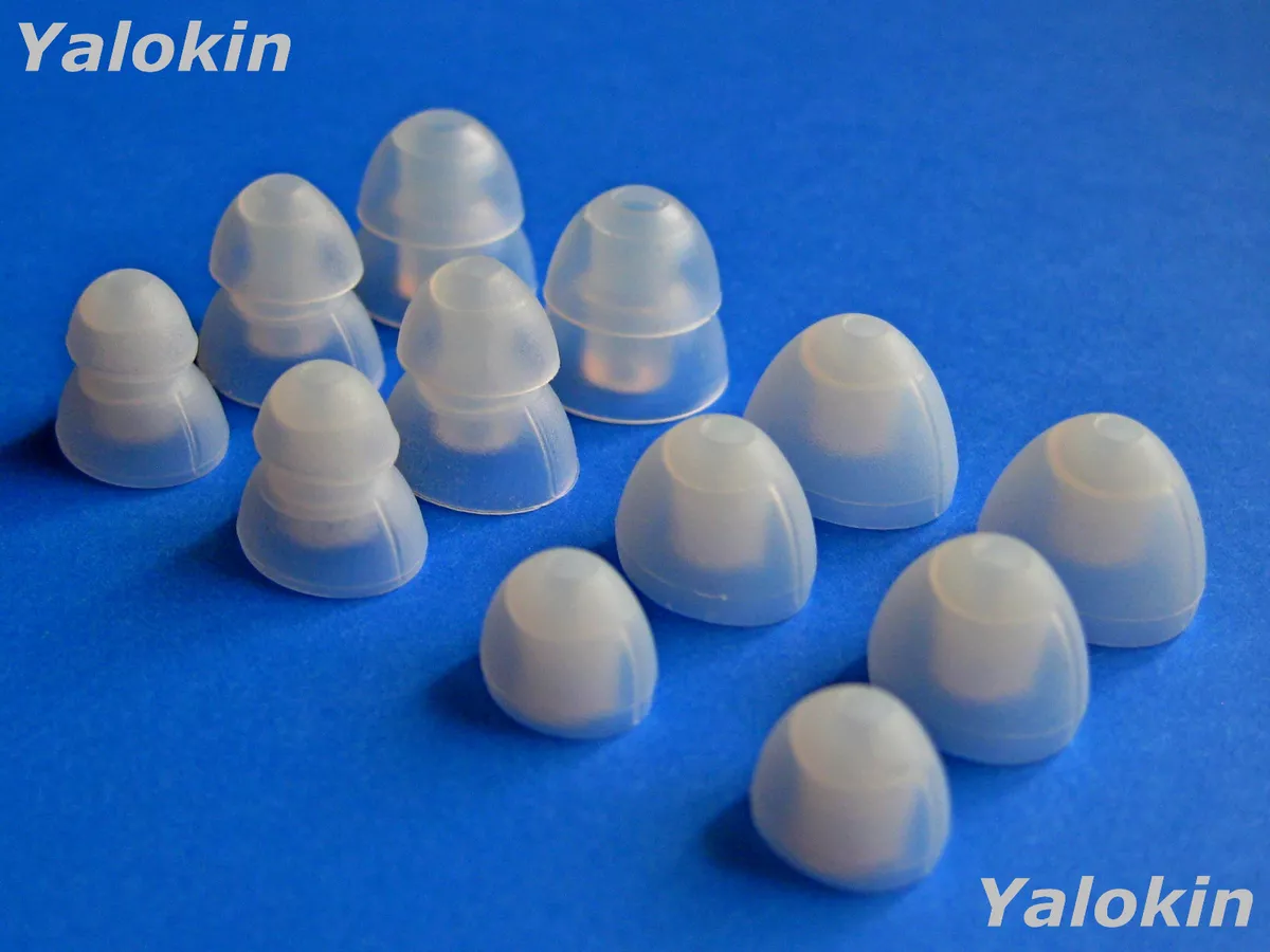 Oval Fit Kit Replacement Ear Tips Gels for Klipsch X12i and X20i Headphones