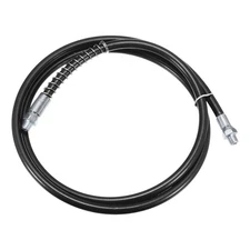 Grease Gun Hose 59" 10000 PSI Spring Flex Grease with 1/8" NPT Threads Black