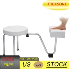 Pedicure Foot Rest Stool Chair Manicure Technician Beauty Stand Stool Salon USA