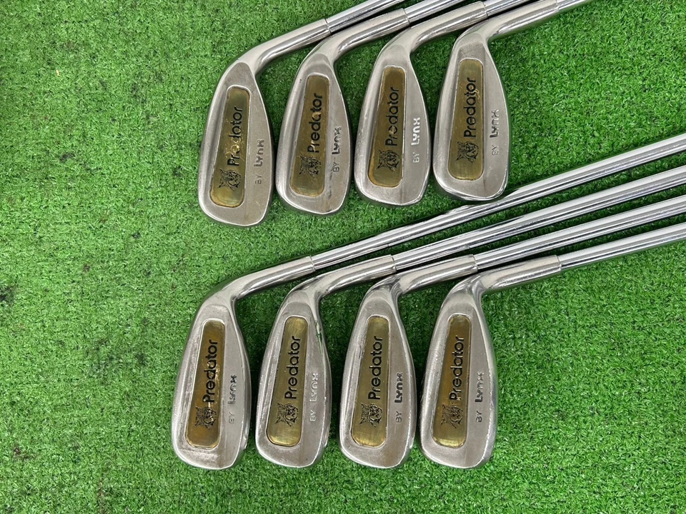 Lynx Predator Iron Set 3-9+PW RH Lynx Predator Regular Flex Steel Shaft EL3961 - Image 2 of 4