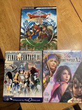 Lot Bradygames Strategy Guides: Final Fantasy IX, Final Fantasy X2, and DQ VIII