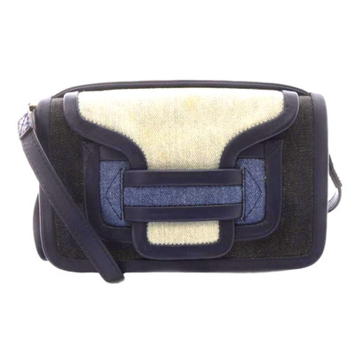 Pierre Hardy Denim Alpha 2-Wege Schultertasche Handtasche marineblau Frauen G...