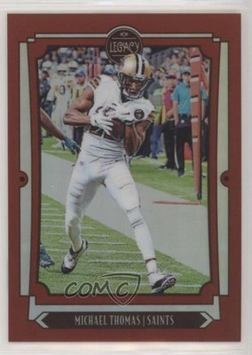 2019 Panini Legacy Premium Edition Ruby Prizm 24/100 Michael Thomas #73 9o3