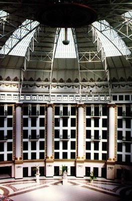 Restored Atrium West Baden Springs Hotel Indiana Postcard