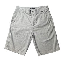 Hurley Shorts Mens 30 Gray Phantom Hybrid Walkshorts Chino Heathered MWS0006510