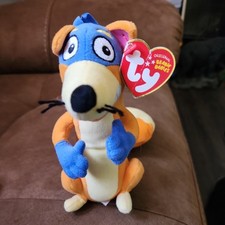 TY SWIPER the FOX BEANIE BABY - DORA the EXPLORER - MINT 