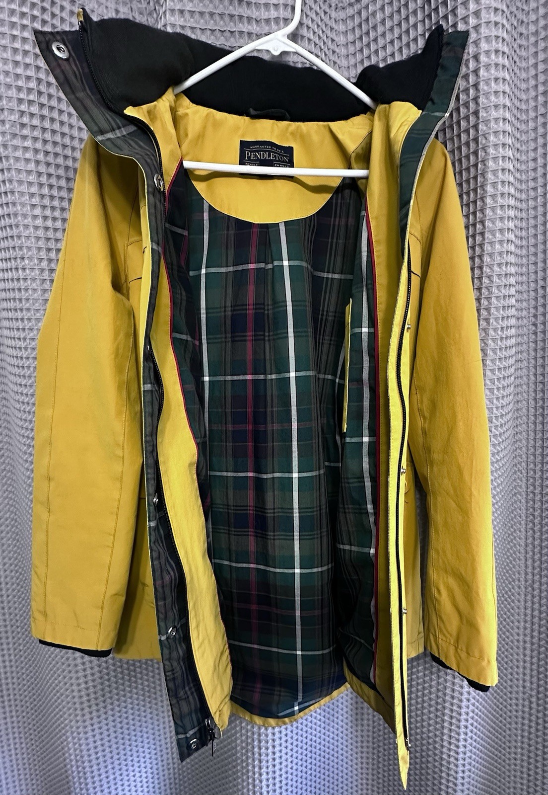 Pendleton Yellow Raincoat Utility - image 3