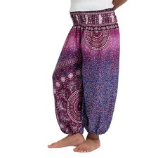 Little Girls Yoga Trousers Bohemian Beach Pants Baggy Harem Activewear for Gi...