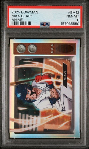 Max Clark #BA-12 2025 Bowman Anime card