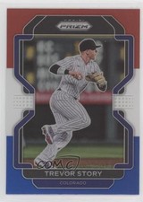2022 Panini Prizm Red White & Blue Prizm Trevor Story #4 2k3