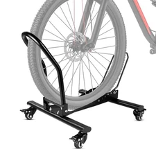 Bike Stand Floor Freestanding Indoor Garage Bike Storage Space-Saving Bicycle...
