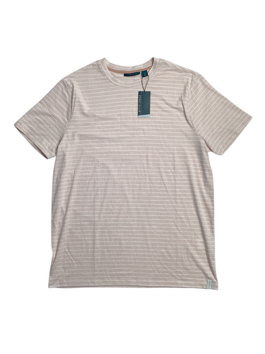 Perry Ellis Mens Short Sleeve Crewneck T Shirt Rose Pink Medium