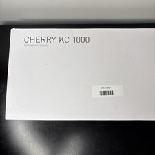 CHERRY KC 1000 Corded Keyboard - Black - New/Sealed Box Ripped