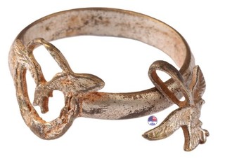 Air force WW2 German ring WWII Germany Army Wehrmacht Luftwaffe eagle Pendant