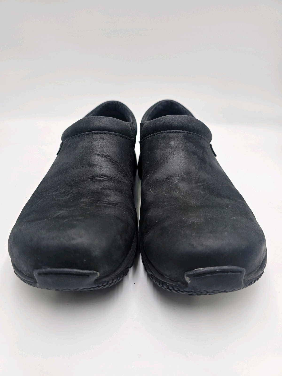 Scarpe antiscivolo MERRELL Encore Moc nere in pelle nabuk donna taglia US 10