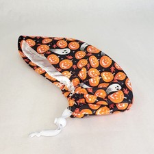 Halloween Women Scrub Hat, Surgical Cap, Scrub Hat, Nurses Hat Medical USA Made