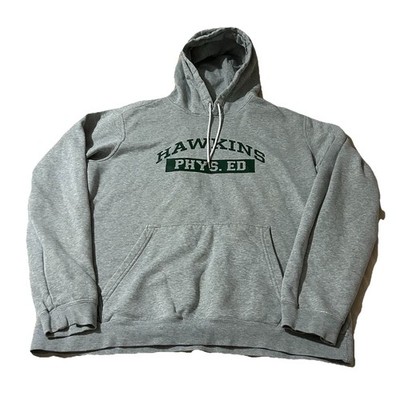 Nike Stranger Things Hawkins Phys Ed Hoodie Size Large  