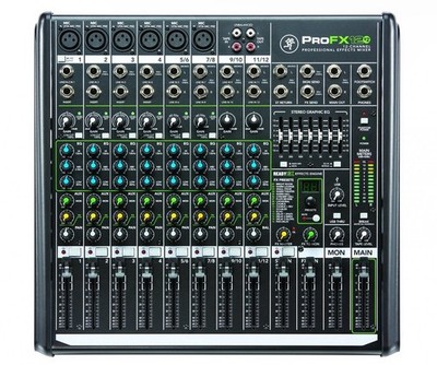 MACKIE ProFX12v2 12チャンネルアナログミキサー　ケース付き Mackie ProFX12 V2 12-Channel Professional Effects Mixer W/ Hard