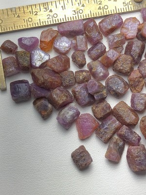 50 Gram / Natural Ruby Crystal Selection Parcels Ready for fancy Jewellery,