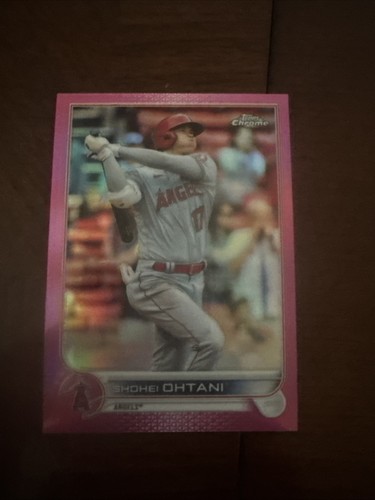 2022 Topps Chrome - Shohei Ohtani #1 Pink Refractor