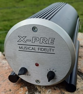 Musical Fidelity X Pre Tube Class A Preamplifier RG021132 Working Condition Used