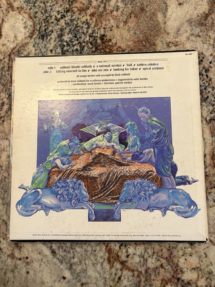 1974 Sabbath Bloody Sabbath- Black Sabbath Vinyl BS 2695 - Image 2 of 4