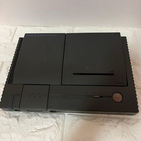 NEC PC Engine DUO Console System PI-TG8 Tested Black W/AC Adapter, Controller