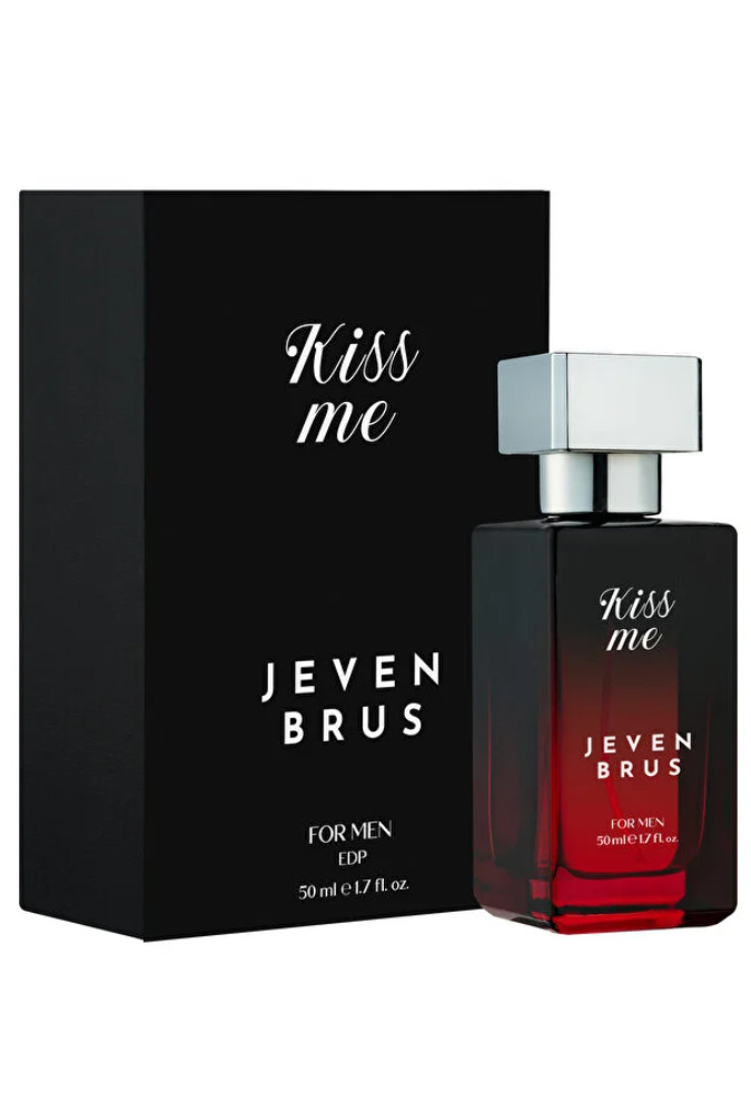 Jeven Brus Kiss Me Men Perfume 50ml EDP Sweet Woody Vanilla Long Lasting