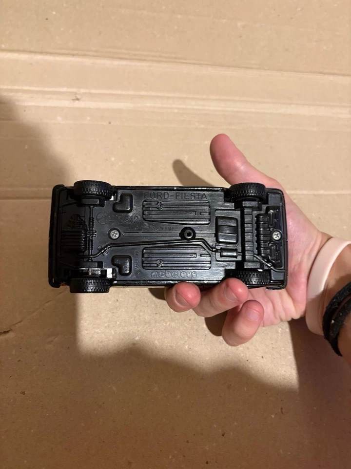 Rara Ford Fiesta Mebetoys black 1/25 - Immagine 2 di 2