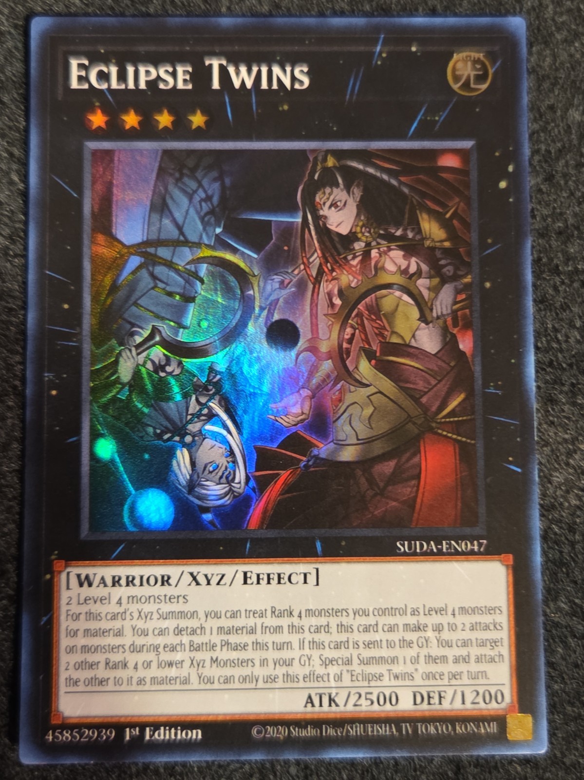 Eclipse Twins Super Rare Supreme Darkness SUDA-EN047 NM