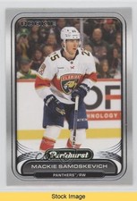 2023-24 Upper Deck Parkhurst Silver Foil Mackie Samoskevich #130 READ f8x