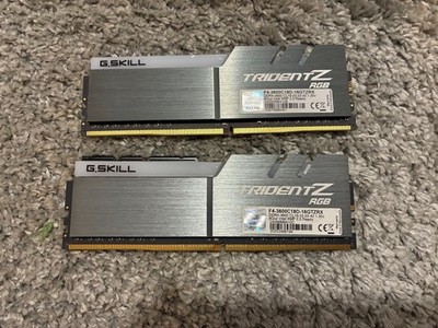 g.skill trident z rgb DDR4 16gb 3600 CL19