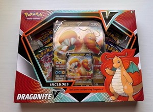 dragonite booster box Pokemon Both Pokemon Dragonite V & Hoopa V Booster Set V Boxes! Includes 8  Total Booster Packs Plus promos! main image 1